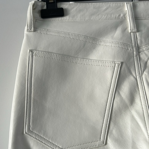 AGOLDE Recycled Leather Jeans Lyle NWT - Picture 9 of 13